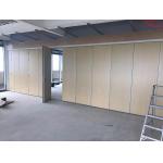 Sliding Movable Office Partition Wall With Wheels Maximum 6 Meters Height for sale