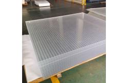 China Custom High Transparent Perspex Clear Acrylic Sheets Noise Barrier supplier