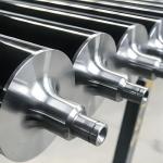 Smooth Surface Black Carbon Fiber Guide Roller For Nonwoven for sale