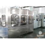 Aseptic Blowing Filling Capping Combiblock Production Line / Bottling Plant for sale