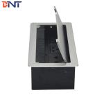 aluminum allouy material hidden design flip up  power socket