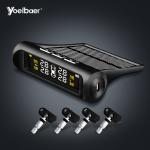 4 Valve Sensor Solar Power Tire Pressure Control System Monitor CE Certificated for sale