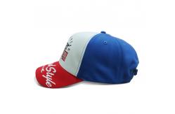 China Popular Comfy Embroidered Baseball Caps Constructed Shape Fully Customizable supplier