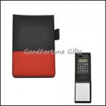 PU Notebook Sticky Notes Portable Memo Pad Diary With Pen Holder Up And Down Open for sale