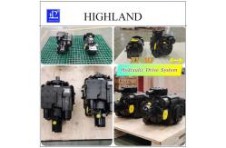 China 97% Efficiency Cast Iron Hydraulic Motor Pump System Manual Loading supplier
