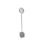 Lovely Metal Blank Picture Holder Clip Stand , Cute Metal Clip Photo Holder for sale
