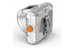 China IP68 Cordless Led Miner Headlamp 15000lux Wireless Magnetic Inductive Charging supplier