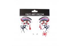 China Eco Friendly Transfer Decal Stickers Water Gel Custom Face Stickers supplier