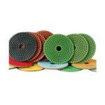 100mm granite flexible diamond polishing pads wet polishing use for sale