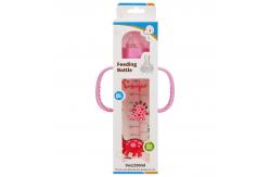 China Odorless BPA Free Double Handle PP Newborn Baby Feeding Bottle supplier