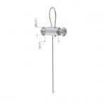 Double Screws Terminals Cable Loop Stainless Steel Wire Rope Fitting YW86030 for sale