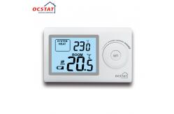 China ABS LCD Display 230V Non Programmable Room Thermostat supplier