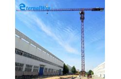 China Flat-Top Construction Tower Lifting Crane 2t 4t 6t 10t with Remote Control supplier