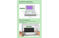 China Film 395 NM Uv Light Screen Protector Uv Curing Cut Machine supplier