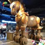 Theme Park Custom Made Animatronics Trojans Model for sale
