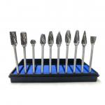 10 Pcs Die Grinder Tungsten Carbide Burr Set With 2.35mm/3mm Shank