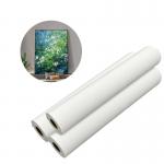 420gsm Wide Format Matte Inkjet Cotton Canvas Anti-Cracking Easy-Stretching
