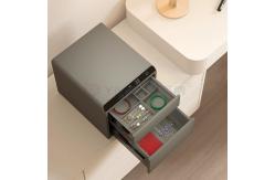 China Auto Open Solid Steel Smart Luxury Locking Jewelry Safe For Cloakroom supplier