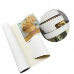 High Resolution 380g Matte Polyester Cotton Blend Canvas Rolls For Latex Printing for sale