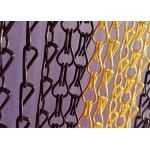 1.6mm Aluminum Chain Beaded Curtain Used For Private Home Decoration for sale