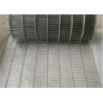 Fried Food Flat Flex Conveyor Belt High Temperature 316l for sale