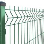 Curvy 4.5mm 3d Wire Mesh Fence Welded Hot Dipped Galvanized Pvc Coated for sale