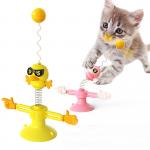 Suction Cup Windmill Turntable Tease Odm Laser Pointer Cat Toy for sale