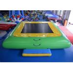 0.9mm PVC Inflatable Water Boucer, Trampoline With Slide, inflatable Trampoline