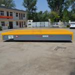 Precast Concrete Heavy Duty Transport Trolley , PLC Control 5 Tons Motorized Transfer Cart for sale