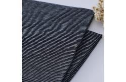 China Fashionable And Sweat-Absorbent Breathable Striped Material Fabric For T-Shirt supplier