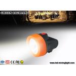 ABS Light Weight LED Mining Light , IP68 grade Professional Miner Cap Lamp for sale