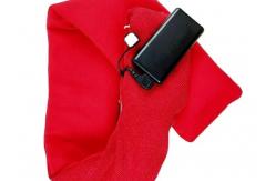 China Customized Smart Heating Scarf USB Charging With Temperature Control supplier