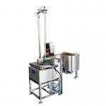 Automatic Protein Cereal Bar Chocolate Coating Machine With Chocolate Melting Tank for sale