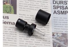 China Aluminum Perfume Spray Pump Crimp With Collar Fea15 Mist Sprayer Black supplier