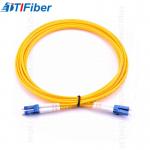Duplex / Simplex Fiber Optic Patch Cord Customized PVC LSZH Jacket 5 Years Warranty for sale