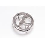 Newest Design Western Style Cowboy Custom Letter Metal Belt Buckles With Silver Finish