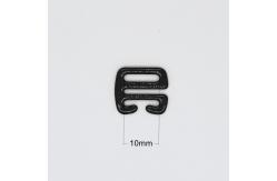 China 10mm Nylon Coated Metal Bra Hooks Lingerie Accessories supplier