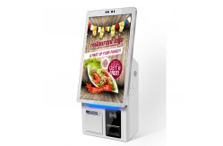 China 1920*1080P Resolution Indoor Restaurant Ordering Kiosk with Capacitive Touch Screen supplier