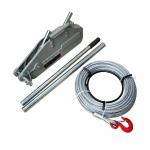 Manual Wire Rope Lever Pulling Hoist Hand Winch Puller With Aluminum Body For Construction Site Lifting for sale