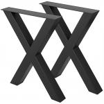 DIY Furniture Office Computer Desk Legs in Country Style with Powder Coating Finish for sale