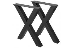 China DIY Furniture Office Computer Desk Legs in Country Style with Powder Coating Finish supplier