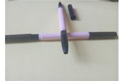 China Double Head Permanent Makeup Lip Liner , Pink Empty Lipstick Tubes SGS supplier