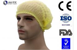 China Anti Dust Operating Room Hats , Surgery Scrub Caps Non Allergic Consumables supplier