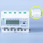 LCD Display 0.5 Class Rail Din Single Phase Meter IP51 Protection for Industrial Applications for sale