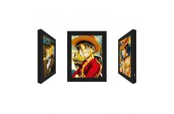 China CMYK  Lighting Box 0.6mm PET 3D Lenticular Led Poster supplier