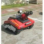 Mini Remote Control Fire Fighting Robot 48V 30Ah Lithium Battery for sale
