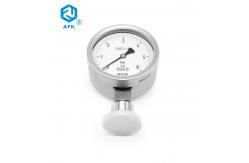 China AFK Stainless Steel Gas Differential Manometer Diaphragm Pressure Gauge 6bar supplier