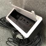 Embedded Conference Table Electrical Box Aluminum Alloy Material