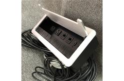 China Embedded Conference Table Electrical Box Aluminum Alloy Material supplier