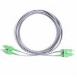 Single Mode Patch Cord Fiber Optic Jumper SC/APC-SC/APC 3M PVC Grey Cable for sale
